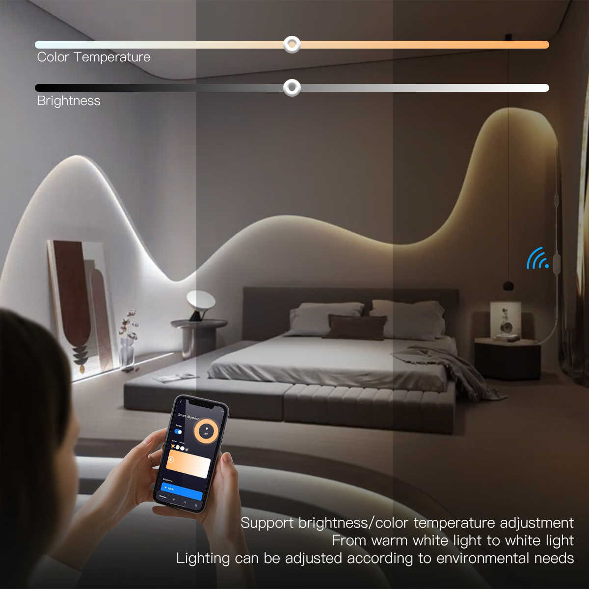 Tuya Zigbee Smart Home LED Wal - Home Decor App reseña y precio