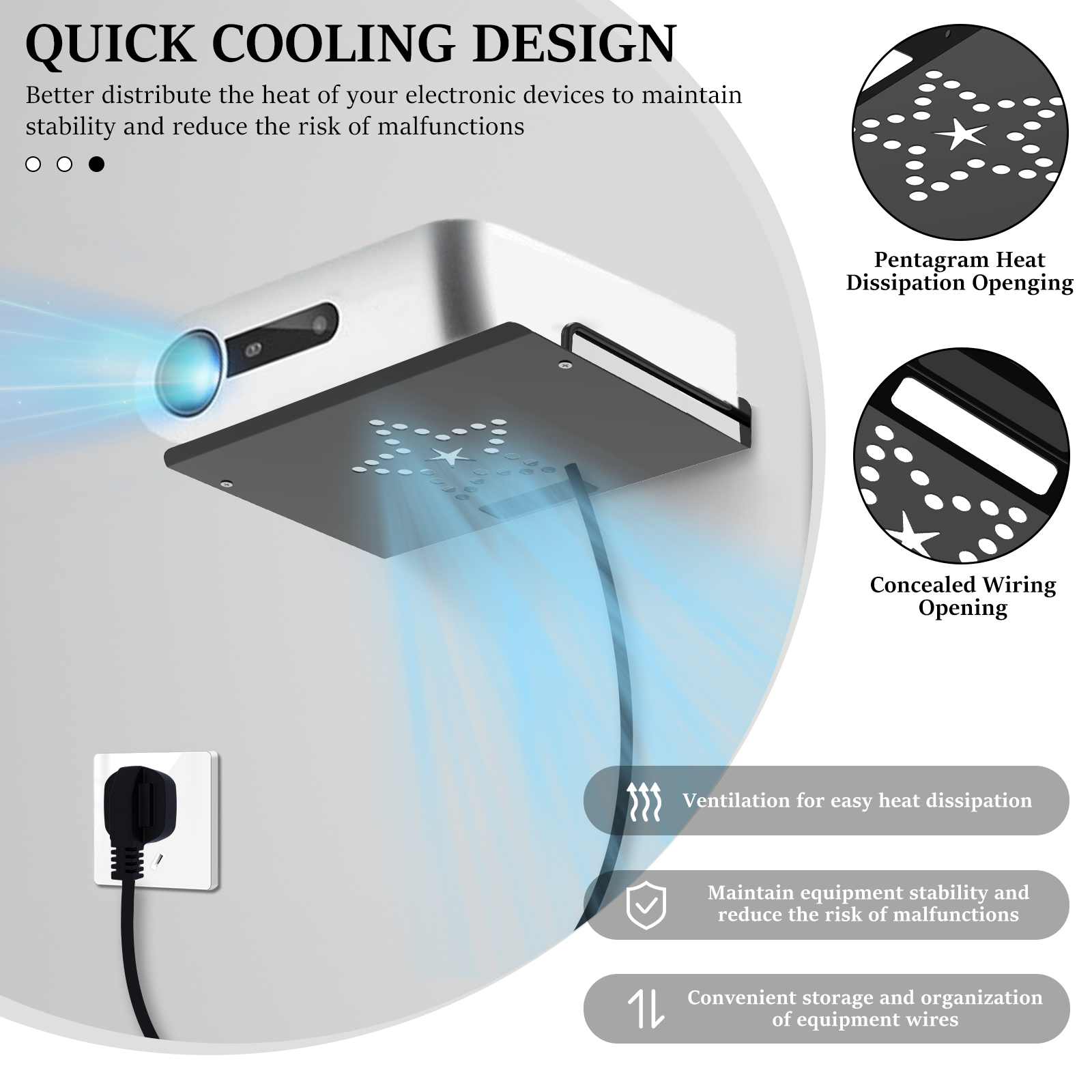 Wall Mount Shelf Bracket  Floa - Floating Shelves reseña y precio