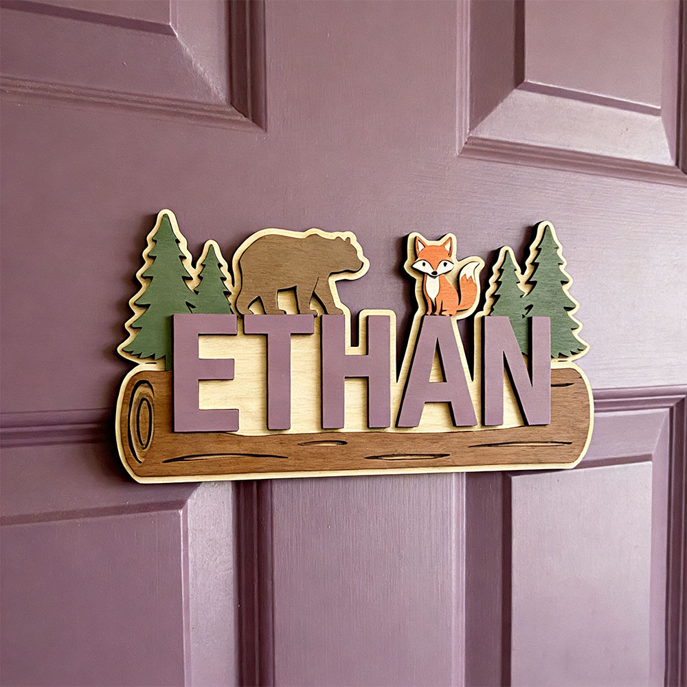Woodland Forest Animal Persona - Home Decor Names reseña y precio