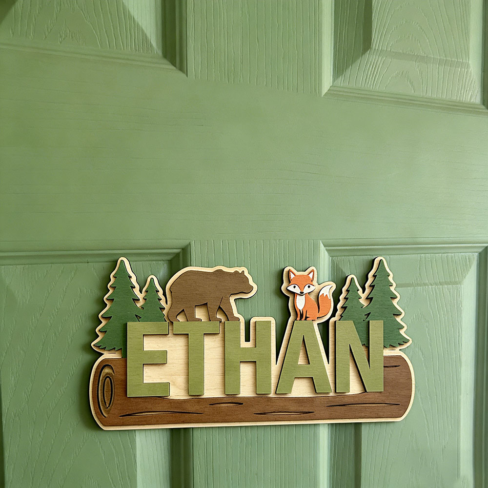 Woodland Forest Animal Persona - Home Decor Names reseña y precio