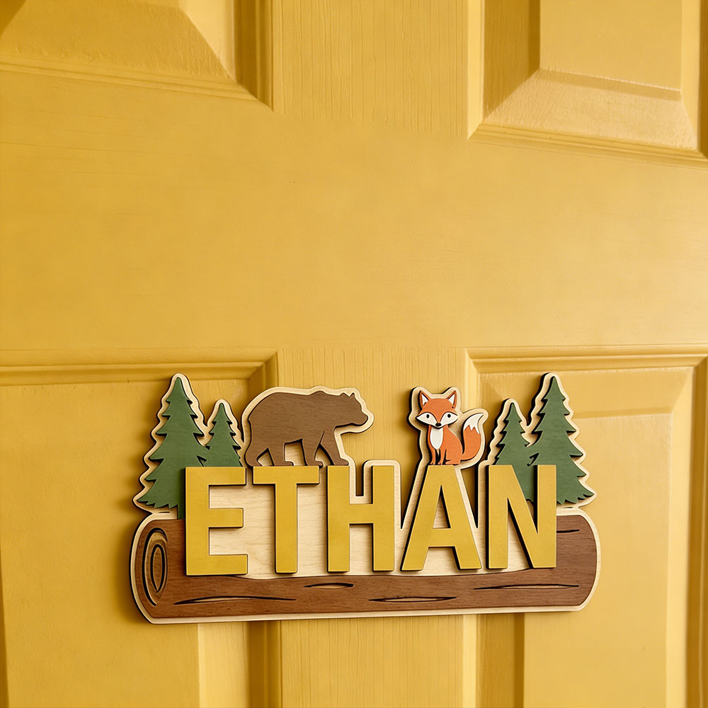 Woodland Forest Animal Persona - Home Decor Names reseña y precio