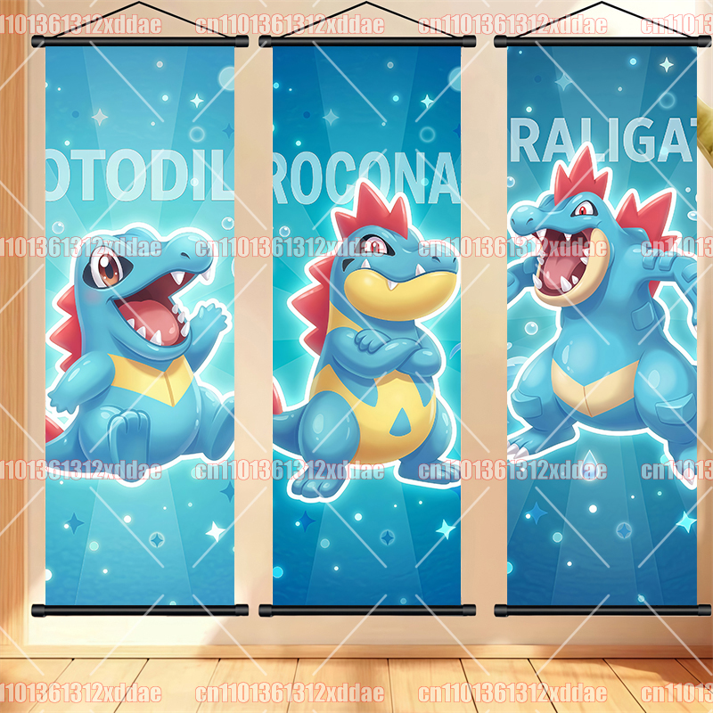 Pokemon Scroll Painting Dragon - Canvas Painting reseña y precio