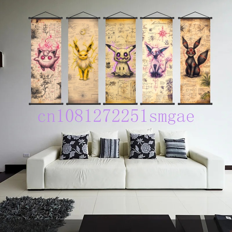 Pokemon Retro Charizard Bulbas - Canvas Painting reseña y precio