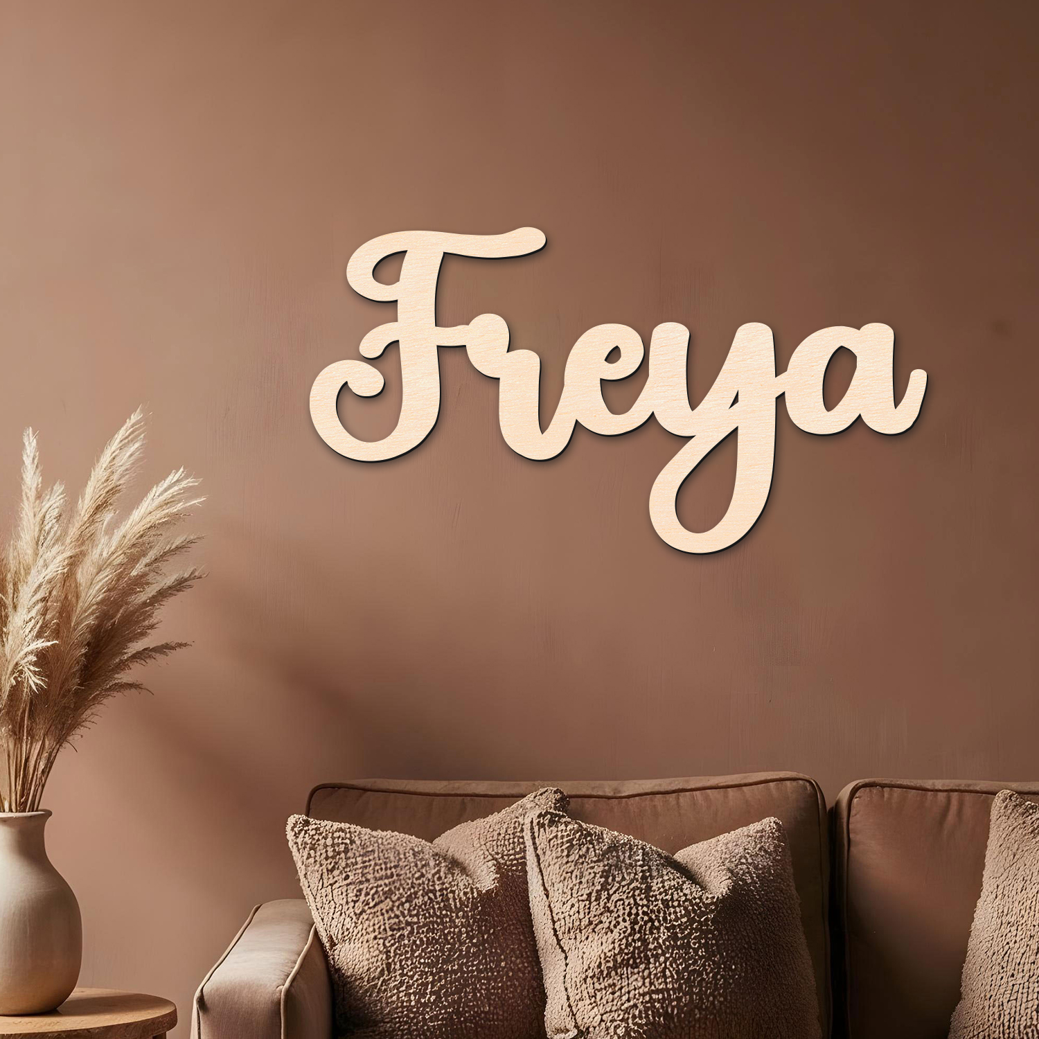 1pc Custom Wooden Name Sign,Cu - Home Decor Names reseña y precio