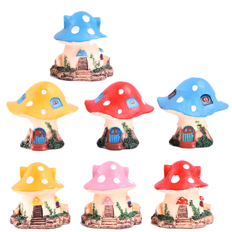 1PC Kawaii Garden Mini Mushroo - Home Decor Za reseña y precio