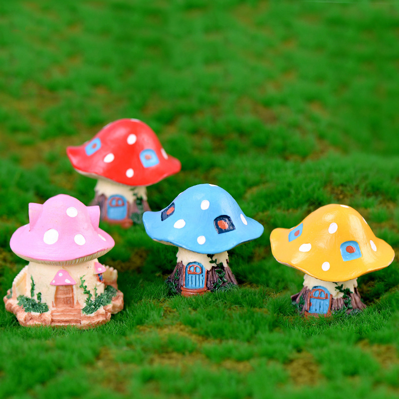 1PC Kawaii Garden Mini Mushroo - Home Decor Za reseña y precio