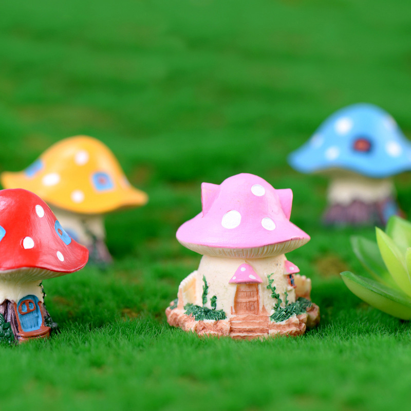 1PC Kawaii Garden Mini Mushroo - Home Decor Za reseña y precio