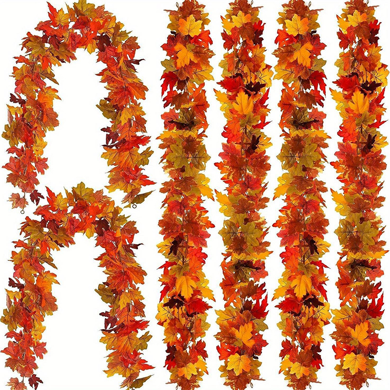 2M Artificial Fall Maple Leaf  - Victory Home Decor reseña y precio