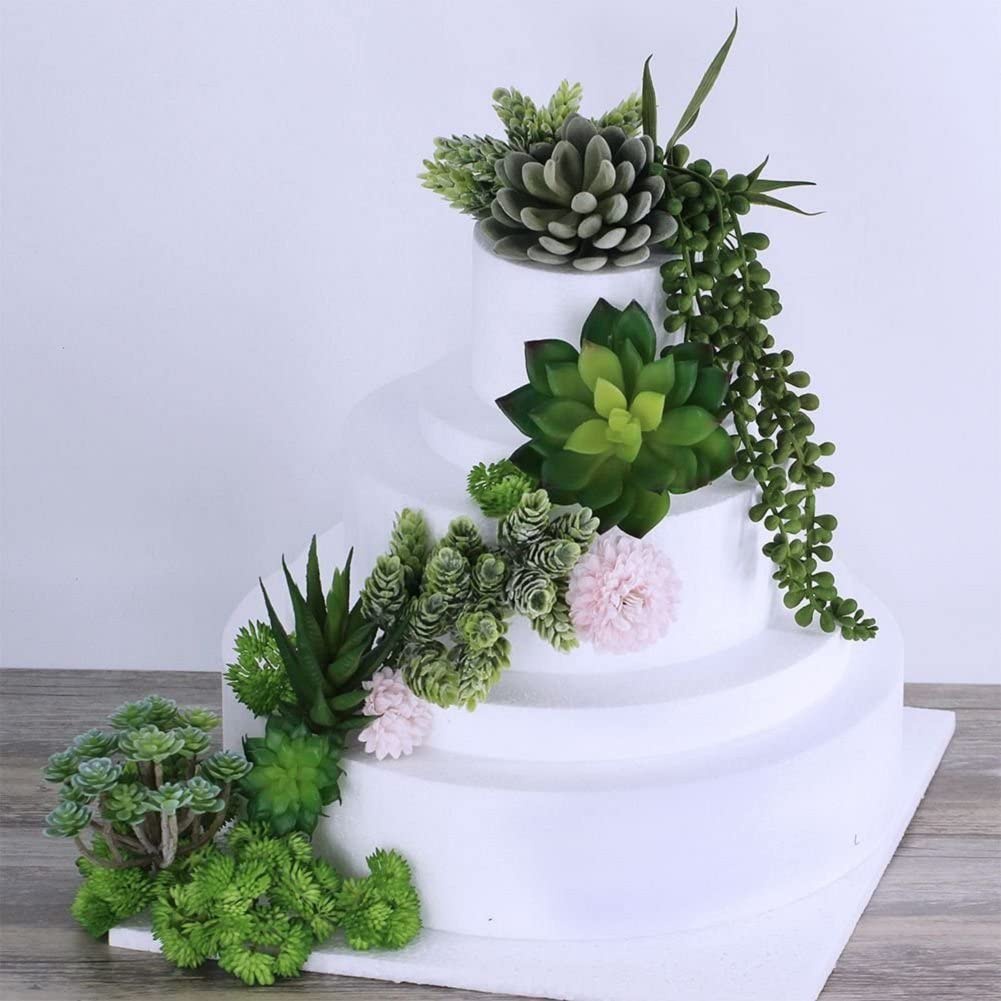 15pcs Artificial Succulent Pla - Victory Home Decor reseña y precio