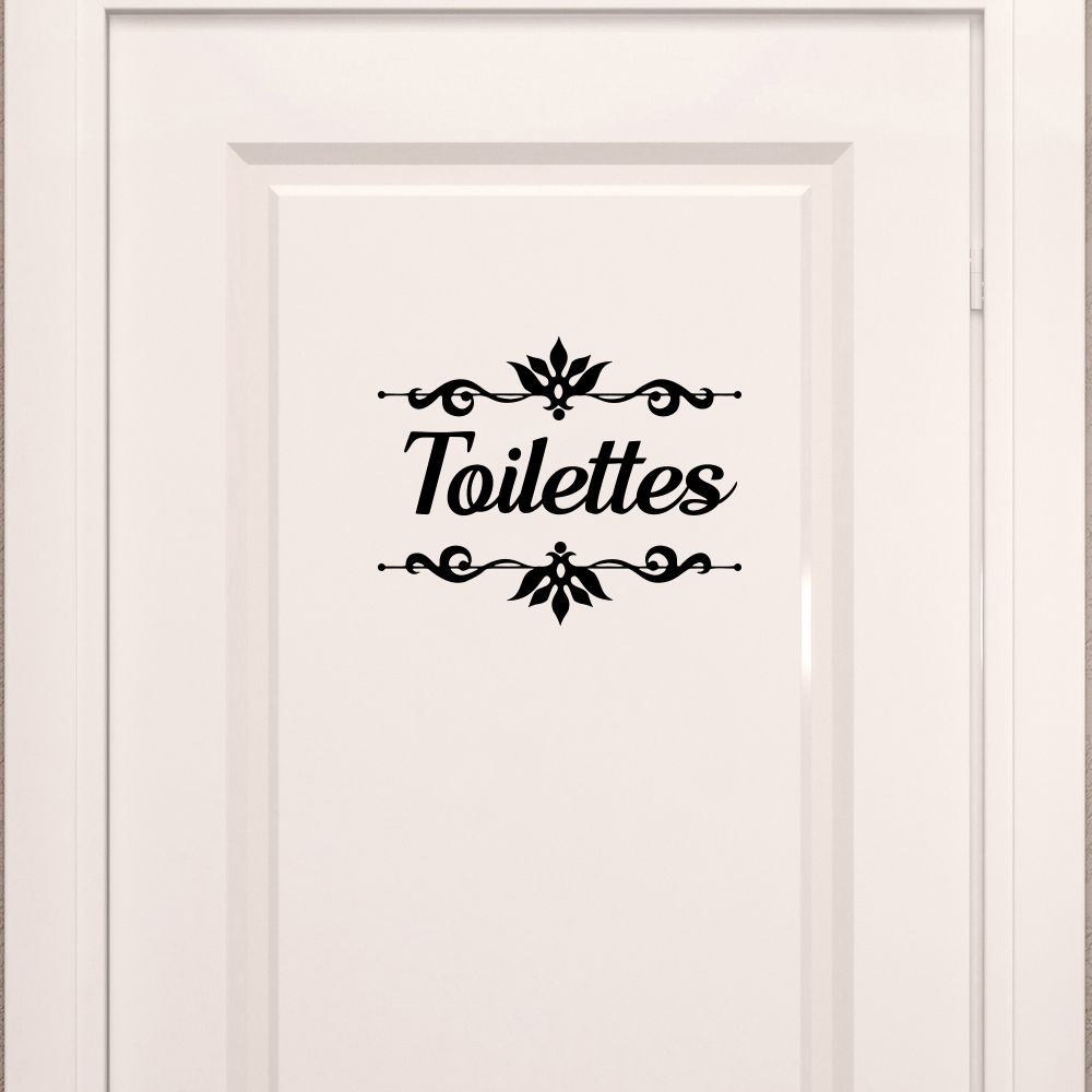 French Toilettes with Flower B - Home Decor Vinyl Flooring reseña y precio