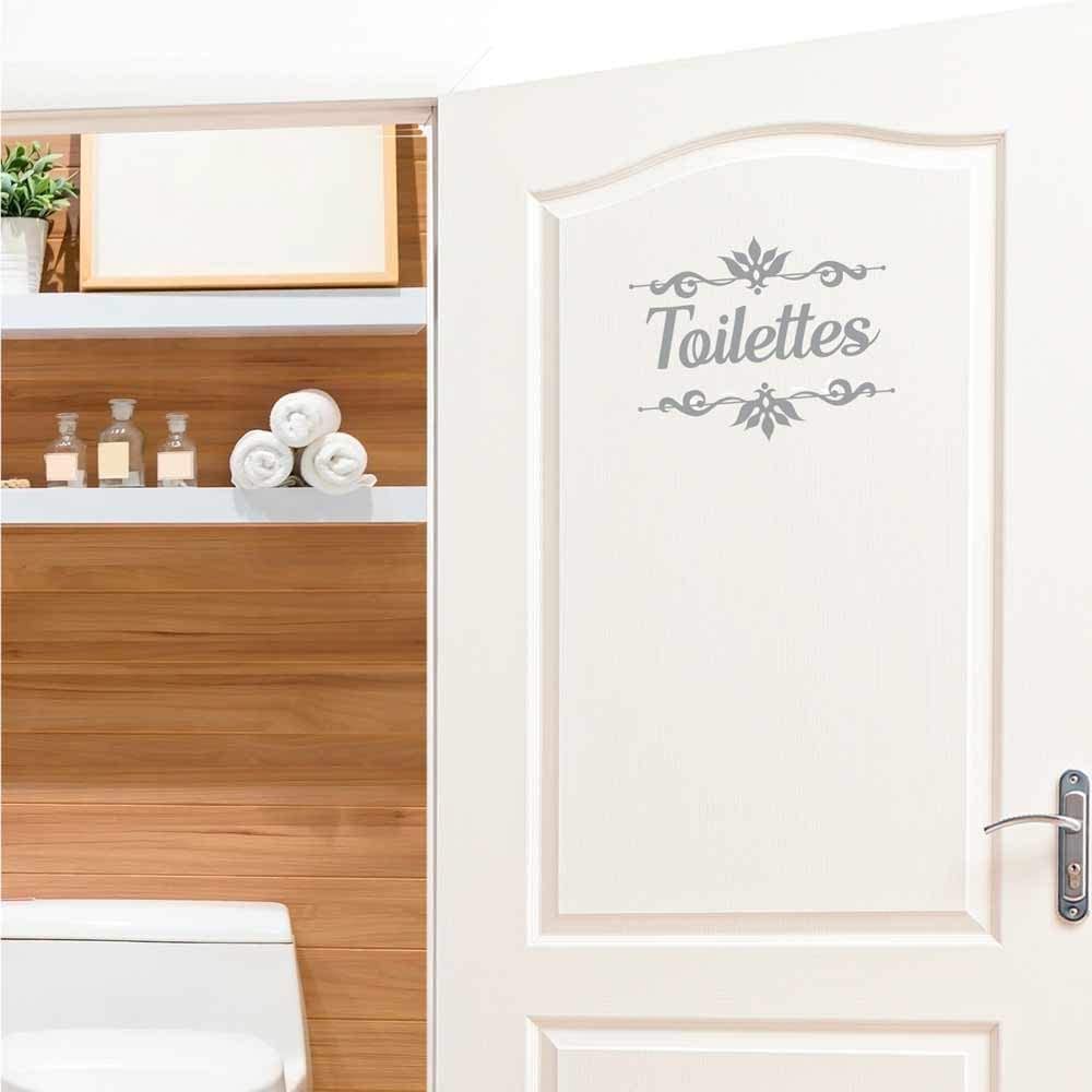 French Toilettes with Flower B - Home Decor Vinyl Flooring reseña y precio