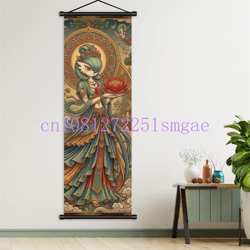 Pokemon Anime Poster Scroll Pa - Canvas Painting reseña y precio