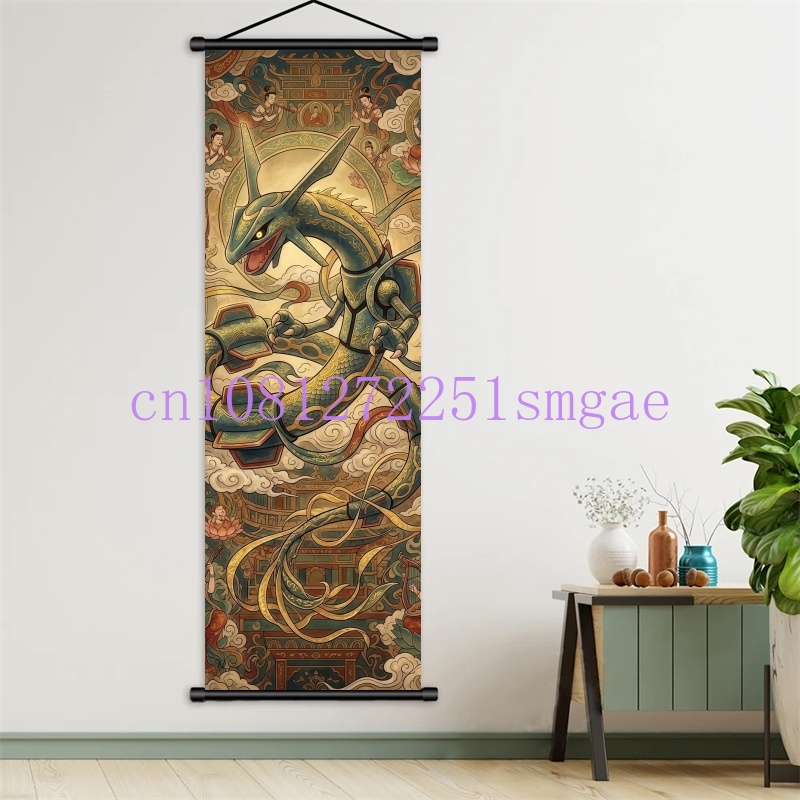 Pokemon Anime Poster Scroll Pa - Canvas Painting reseña y precio