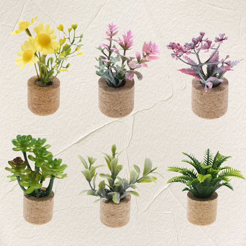 🛒1:12 Dollhouse Simulation Flo - Home Decor Garden reseña y precio