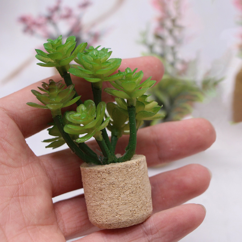 🛒1:12 Dollhouse Simulation Flo - Home Decor Garden reseña y precio