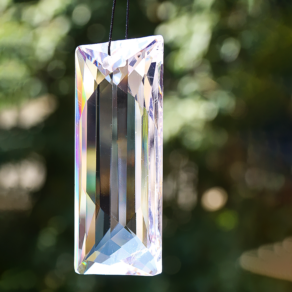 120mm Large Parallelogram Crys - Crystal Sun Catcher reseña y precio