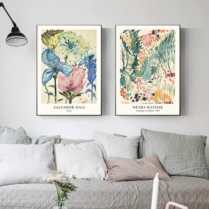 Van Gogh Star Vase Series Wall - Home Decor Za reseña y precio