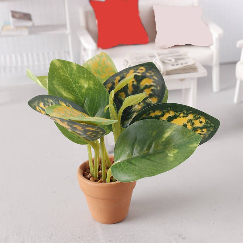 1/12 Dollhouse Miniature Plant - Home Decor Garden reseña y precio