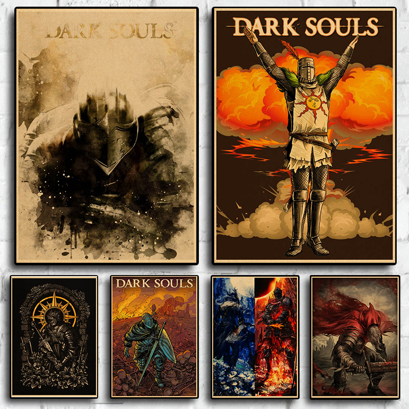 Classic Game Poster Dark Souls - Home Decor Games Free reseña y precio
