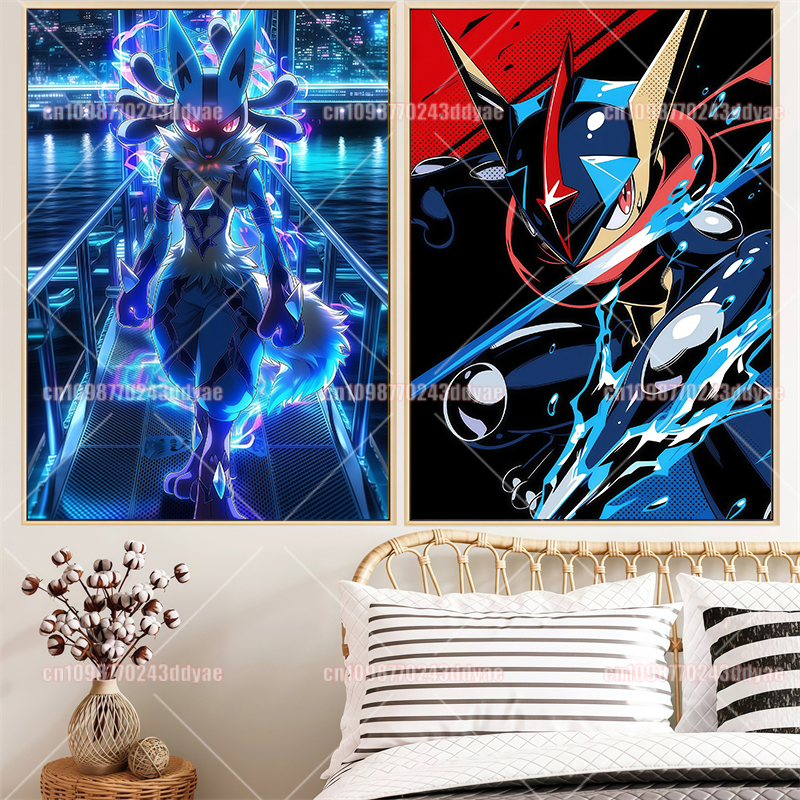 Anime Pokemon Canvas Painting  - Canvas Painting reseña y precio