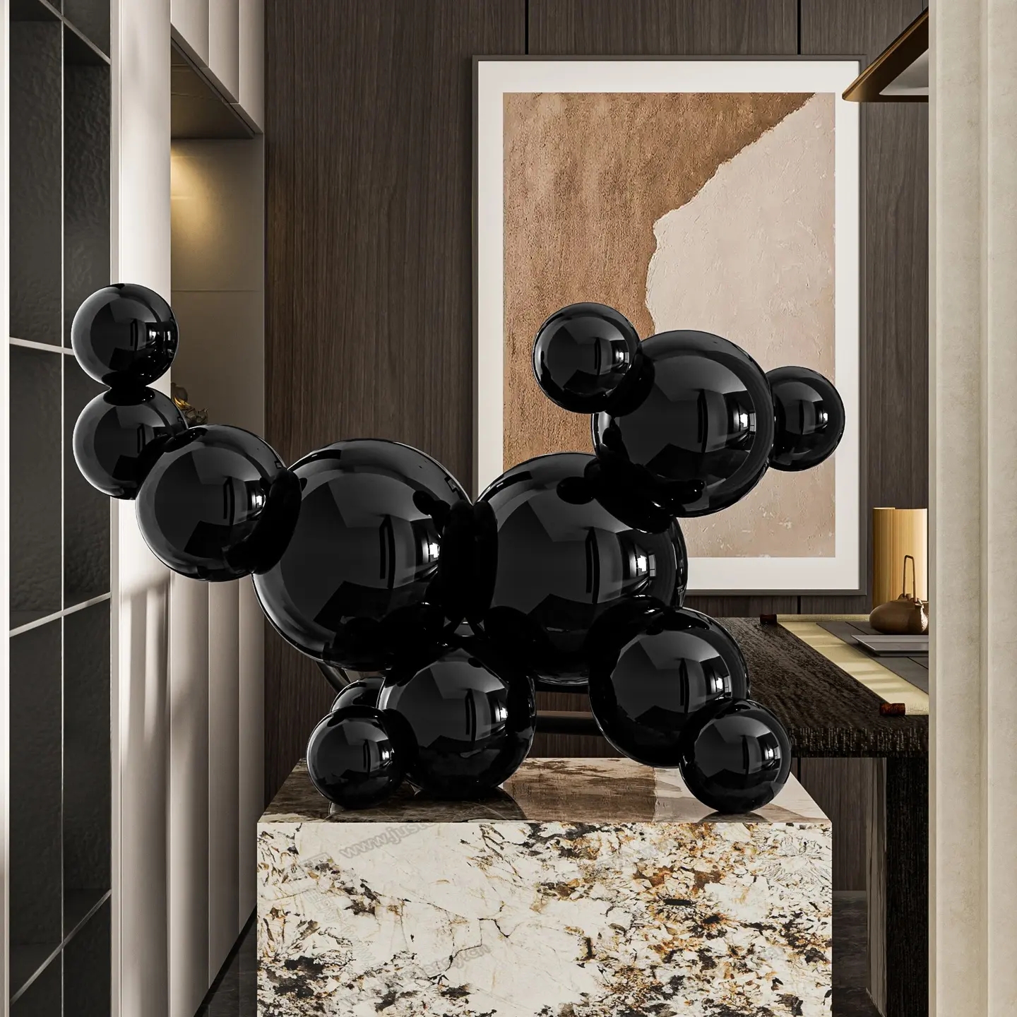 za-Modern Luxury Home TV Cabin - Home Decor Za reseña y precio