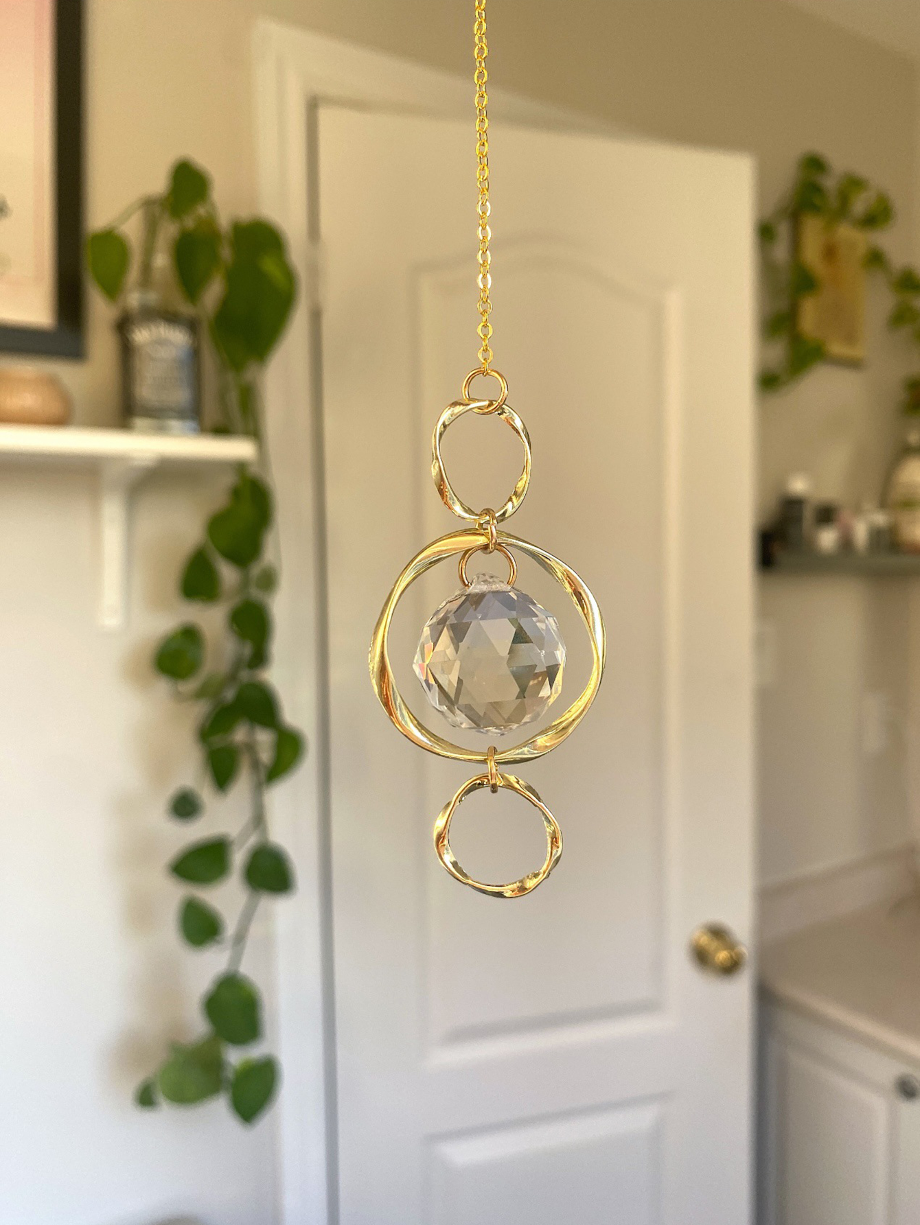 Crystal Suncatcher Hanging Dec - Crystal Sun Catcher reseña y precio