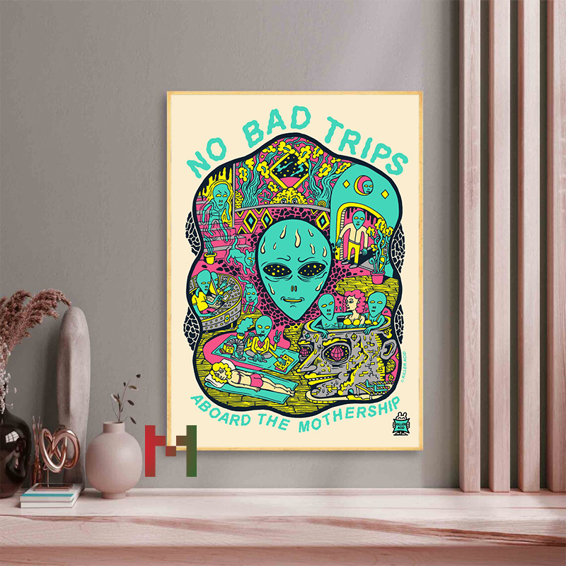 Killer Acid Art Decor Canvas P - Home Decor Za reseña y precio