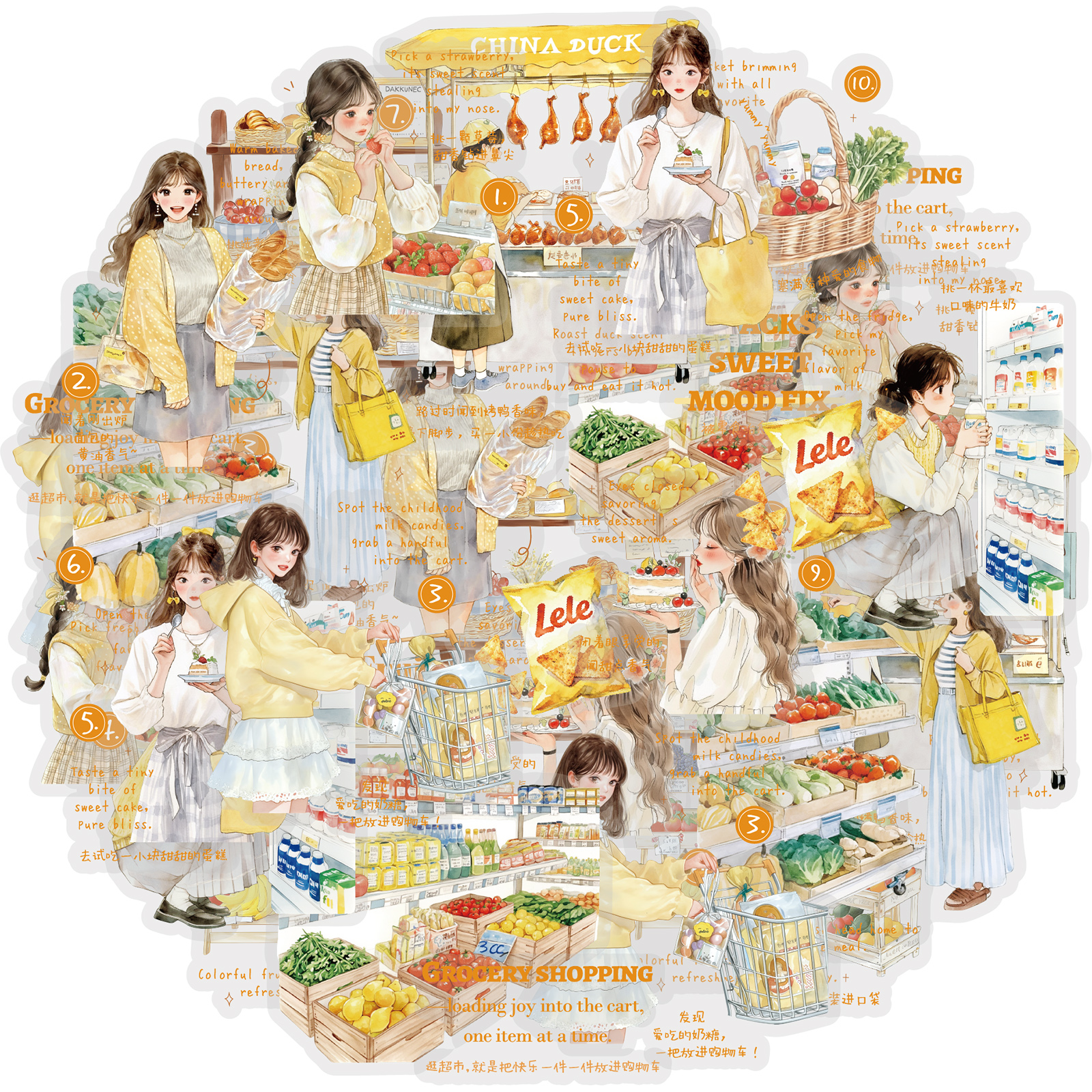 Etori Life 15Pcs Healing Serie - Home Decor Korea reseña y precio