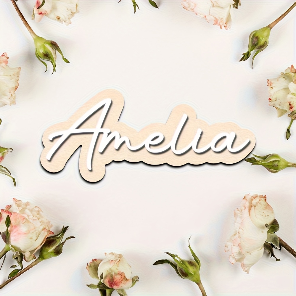 Customizable Double-Layered Wo - Home Decor Names reseña y precio
