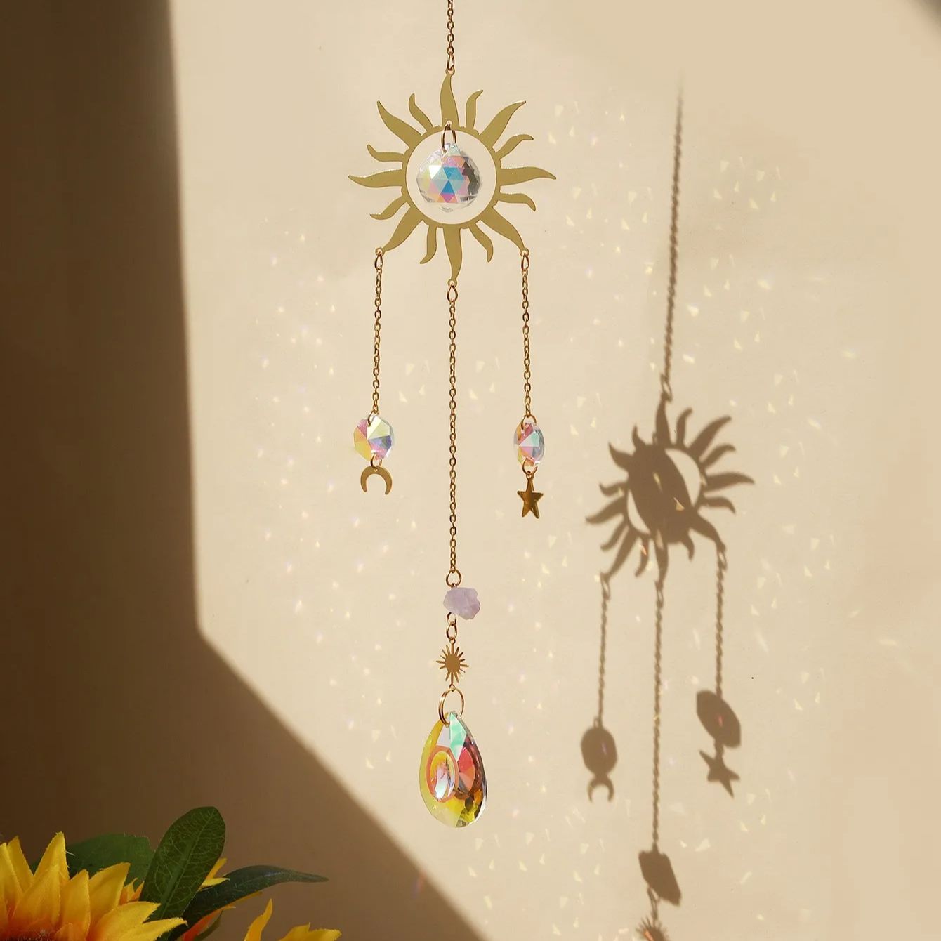 1pc suncatcher suncatcher crys - Crystal Sun Catcher reseña y precio