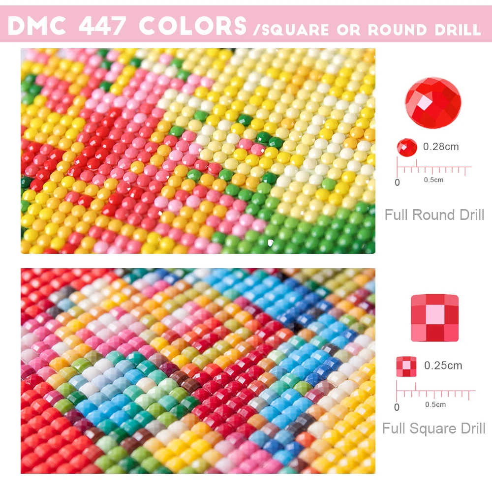 5D DIY Cake Dessert Diamond Pa - Home Decor Korea reseña y precio