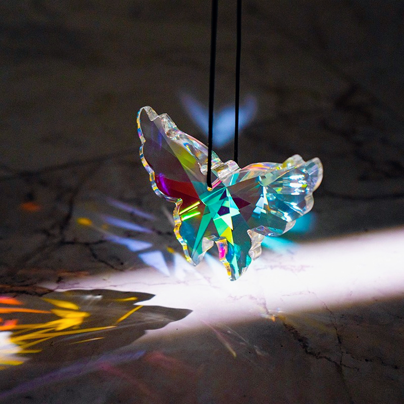 75mm Butterfly Crystal Suncatc - Crystal Sun Catcher reseña y precio