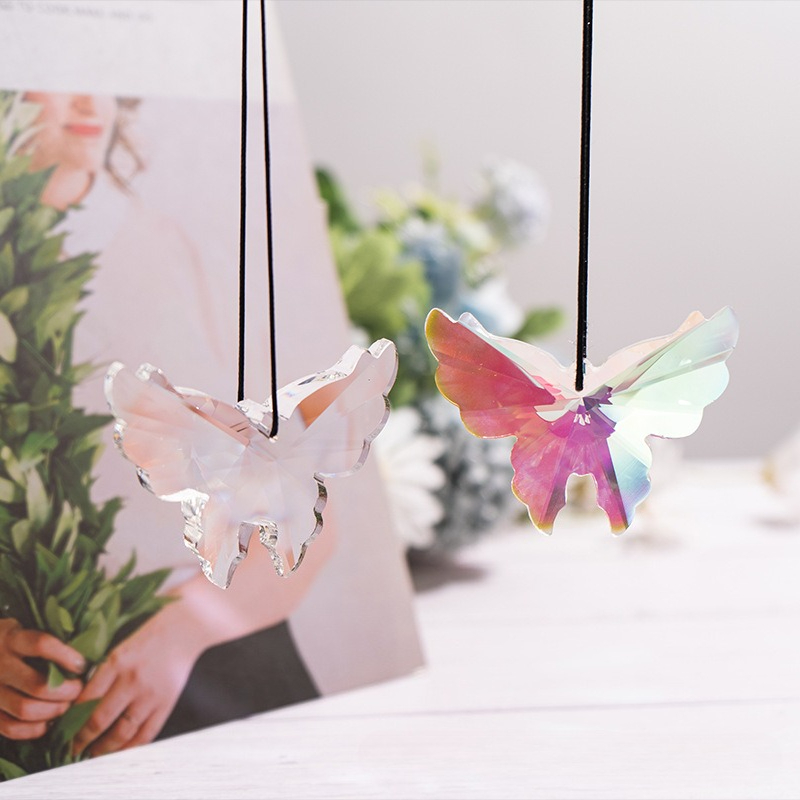 75mm Butterfly Crystal Suncatc - Crystal Sun Catcher reseña y precio