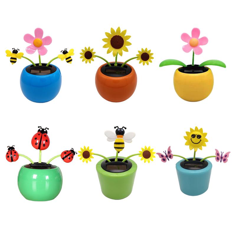 Solar Powered Dancing Flower S - Home Decor Za reseña y precio