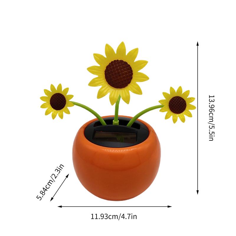 Solar Powered Dancing Flower S - Home Decor Za reseña y precio