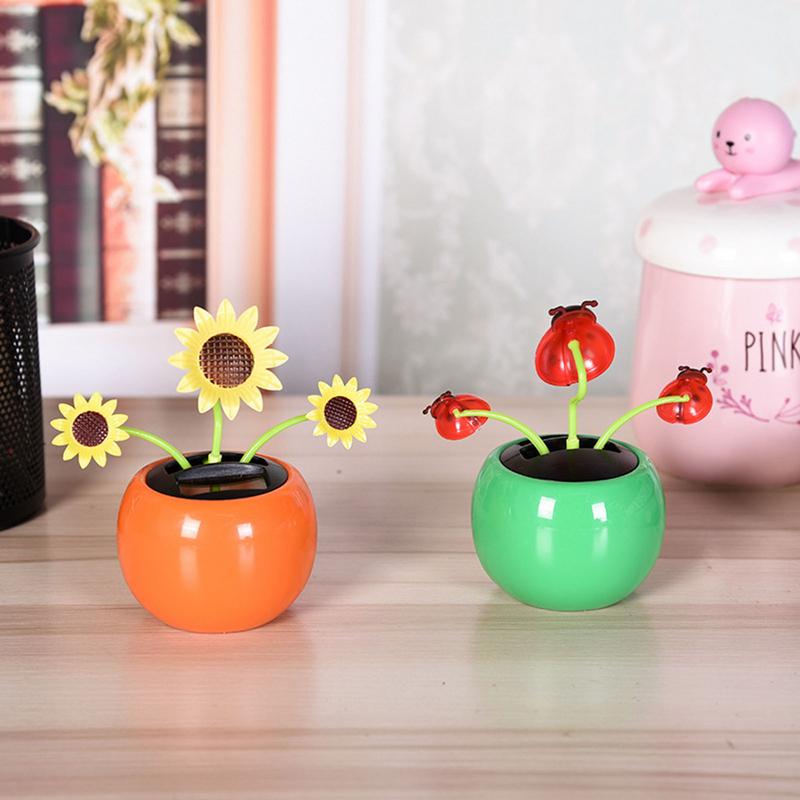 Solar Powered Dancing Flower S - Home Decor Za reseña y precio
