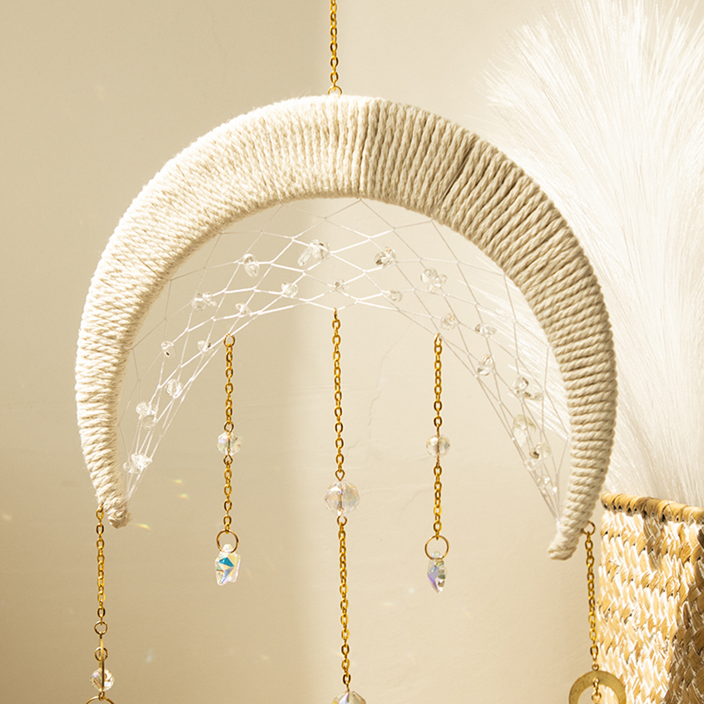 Moon Suncatcher Hanging Crysta - Crystal Sun Catcher reseña y precio