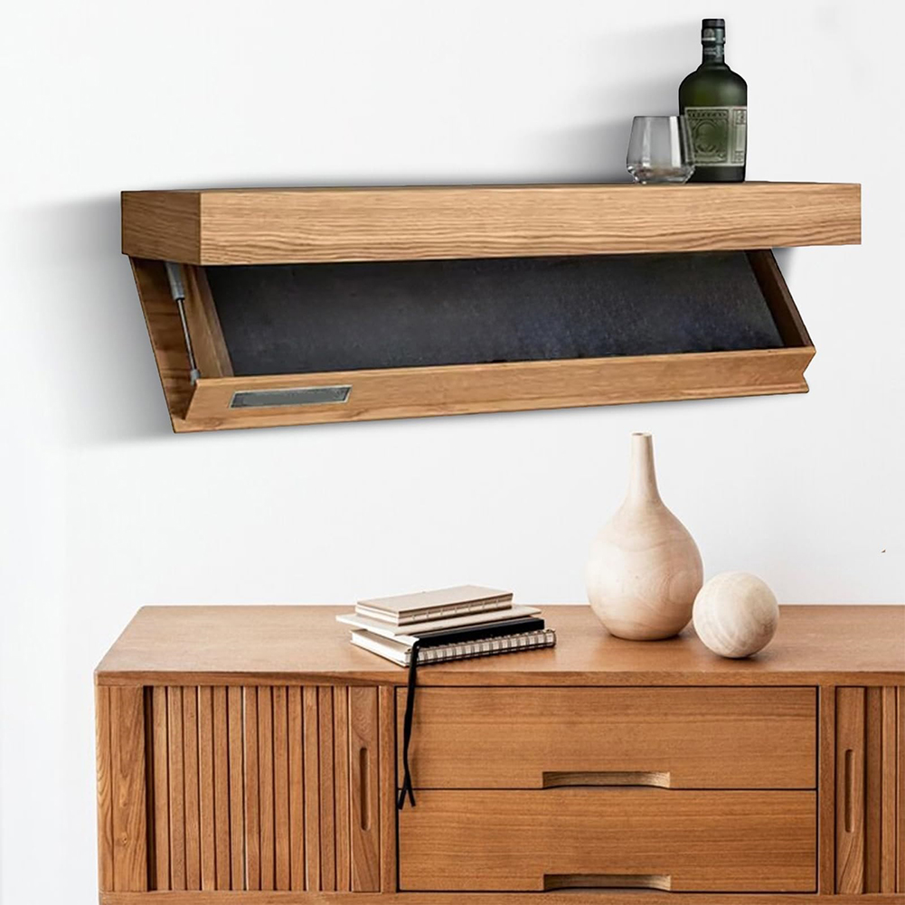 Magic Flap Wooden Shelf with S - Floating Shelves reseña y precio