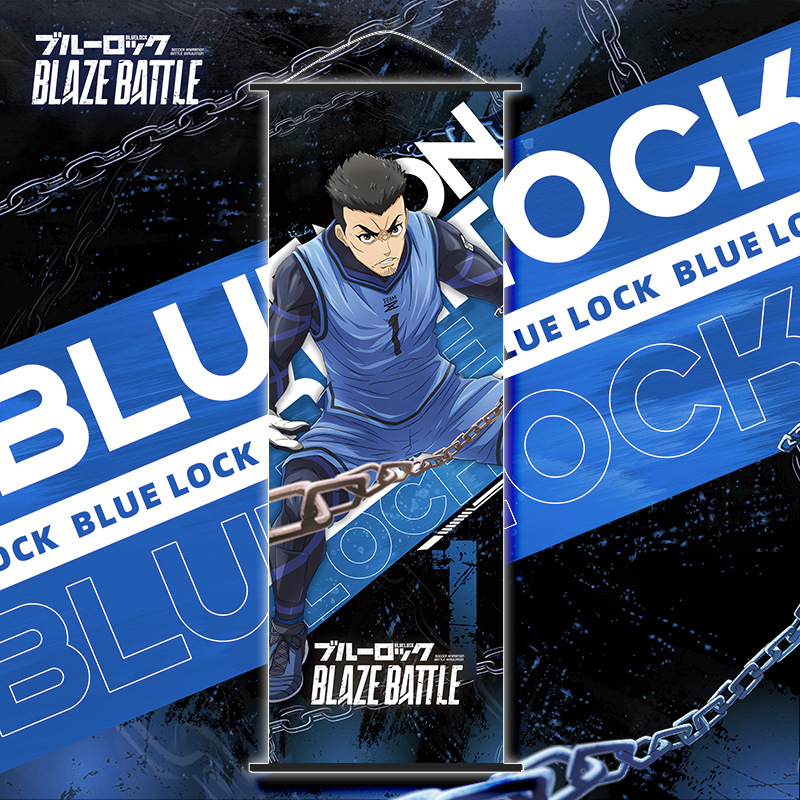 Anime Blue Lock Scroll Canvas  - Home Decor Painting reseña y precio