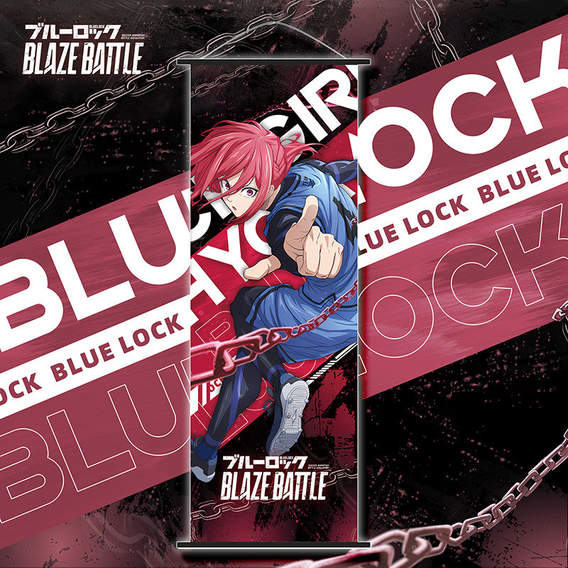 Anime Blue Lock Scroll Canvas  - Home Decor Painting reseña y precio
