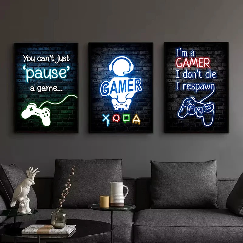 1pc frameless Canvas Painting  - Home Decor Games Free reseña y precio