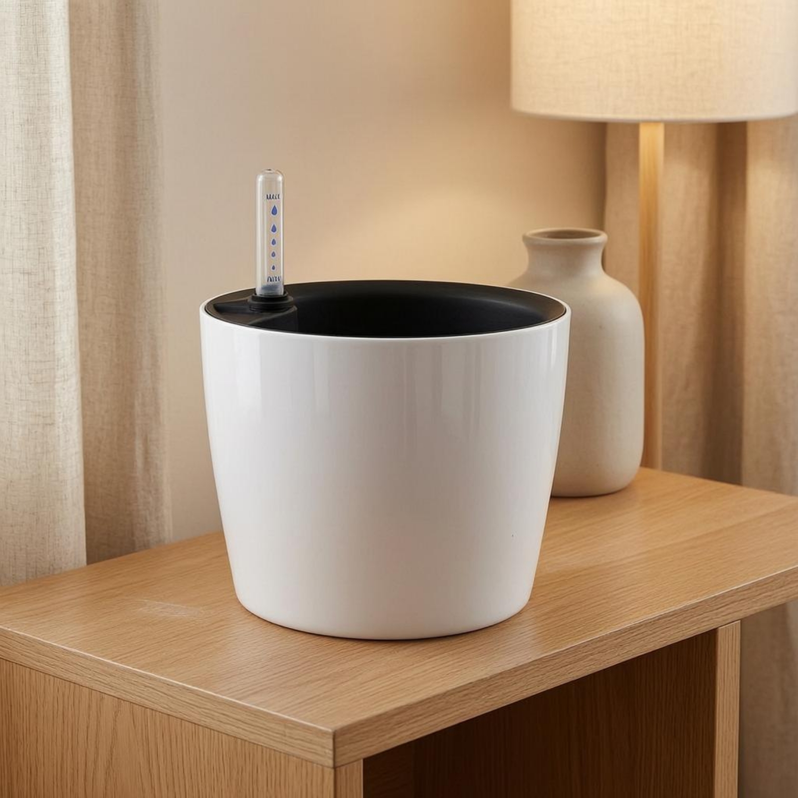 Self-Watering Pot Plastic Wate - Home Decor In reseña y precio