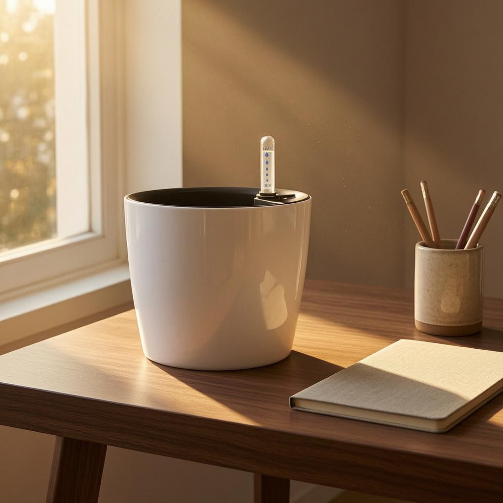 Self-Watering Pot Plastic Wate - Home Decor In reseña y precio