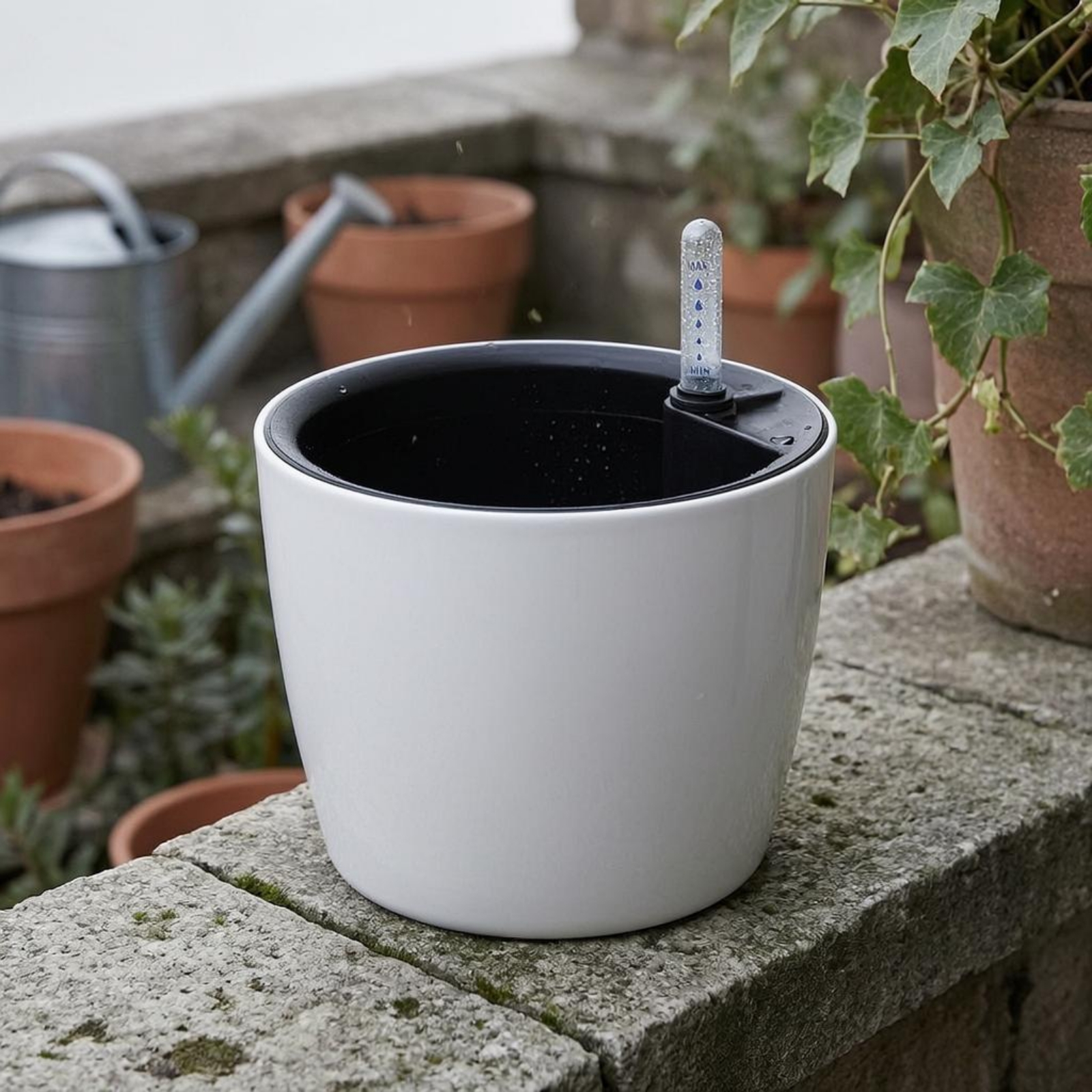 Self-Watering Pot Plastic Wate - Home Decor In reseña y precio