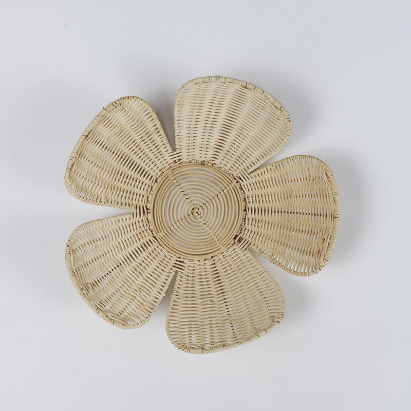 INS Nordic Woven Rattan Flower - Home Decor Za reseña y precio