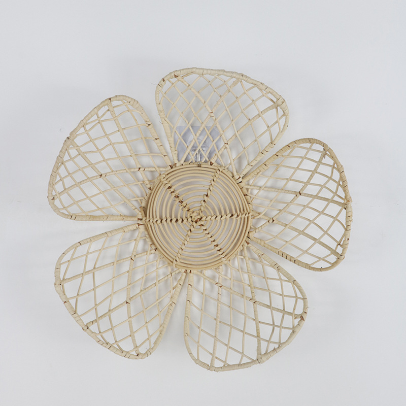 INS Nordic Woven Rattan Flower - Home Decor Za reseña y precio