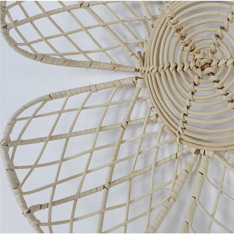 INS Nordic Woven Rattan Flower - Home Decor Za reseña y precio