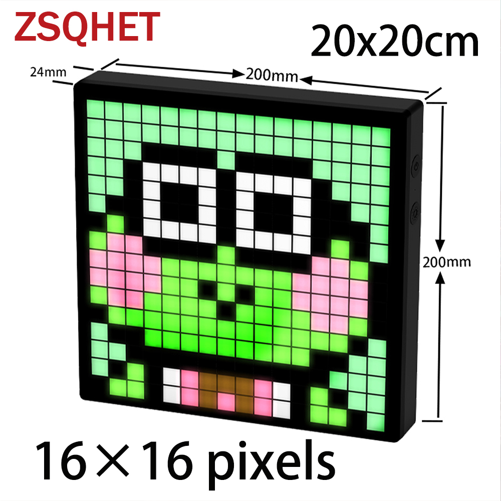 ZSQHET LED Pixel Art Display S - Home Decor App reseña y precio