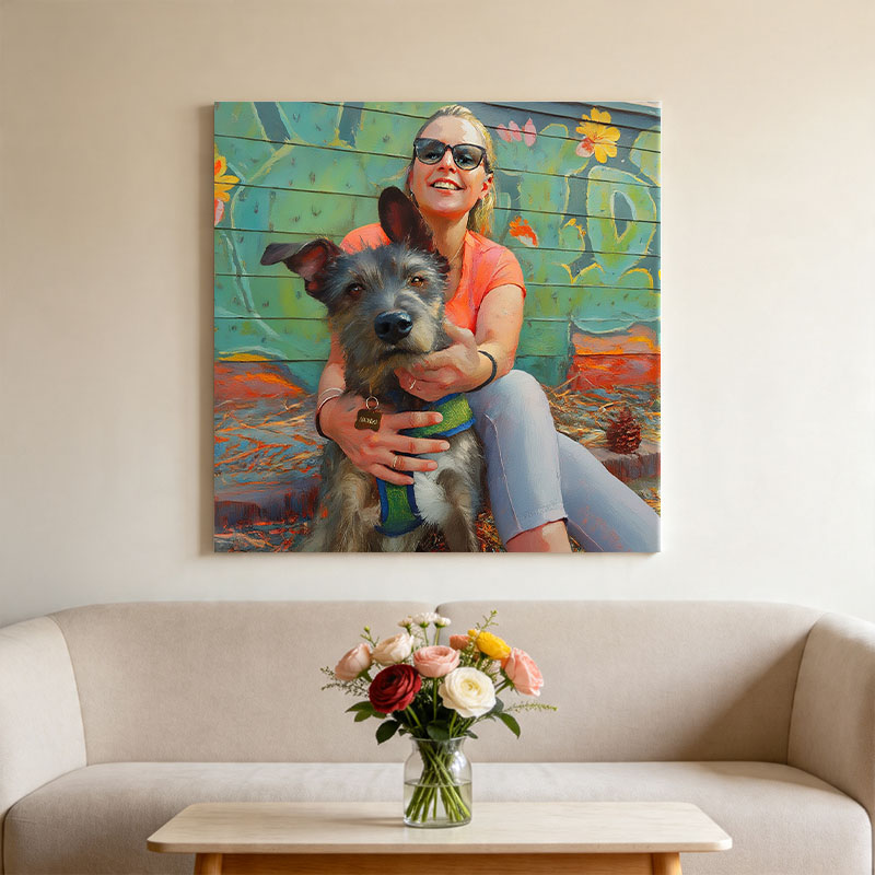 Upload Your Image for Canvas W - Home Decor Frames reseña y precio