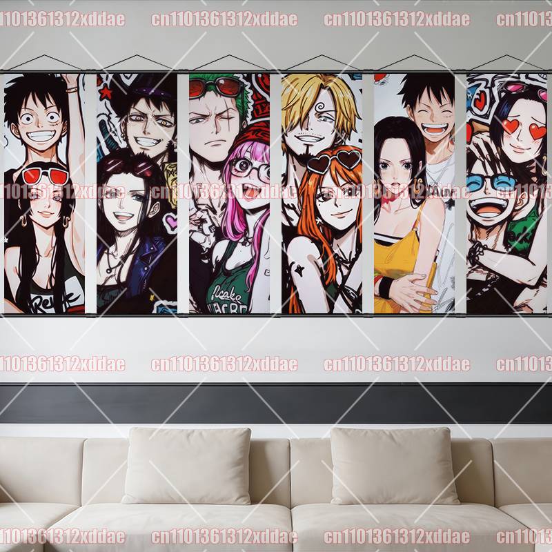 One Piece Scroll Painting Anim - Canvas Painting reseña y precio